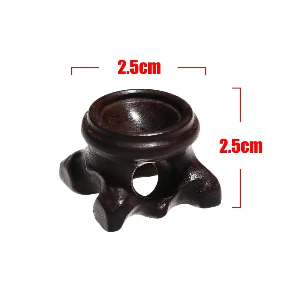 Acid Branch Wood Display Stand Base Miniature Retro Crystal Ball Holder Sphere Globe Stone Decor Branch Base Home Decoration