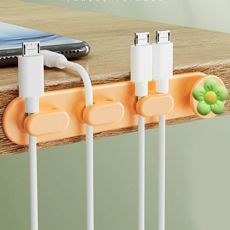 Data Cable Holder Cable Management Cable Organiser Home Office Supplies For Computer USB Charging Cable