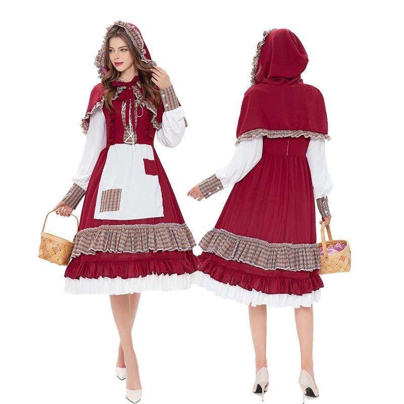 Hans Christian Andersen Fairy Tale Performance Clothes, Children and Adults Selling Matches, Little Girl Drama Performance Clothes