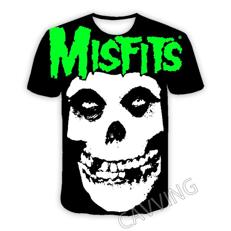 The Misfits Casual 3D Print T Shirt Women Men Summer O-neck Short Sleeve Fashion Tshirt Graphic Tees Cosplay Costume Tees