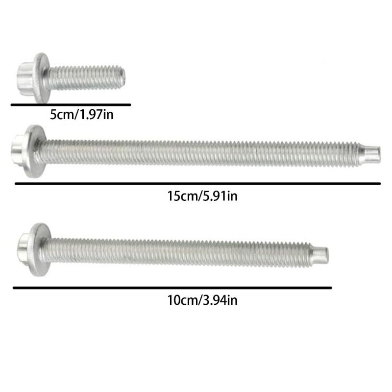 33pcs Car Engine Oil Pan Bolt 1132210959 11130392549 for E88 E90 E91 E92 F23 Metal Car Bolt Automotive Accessories