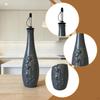 350 Ml Oil Bottle for Soy Syrup, Nordic Spout, Heat-resistant, with Lid, Olive Dispenser