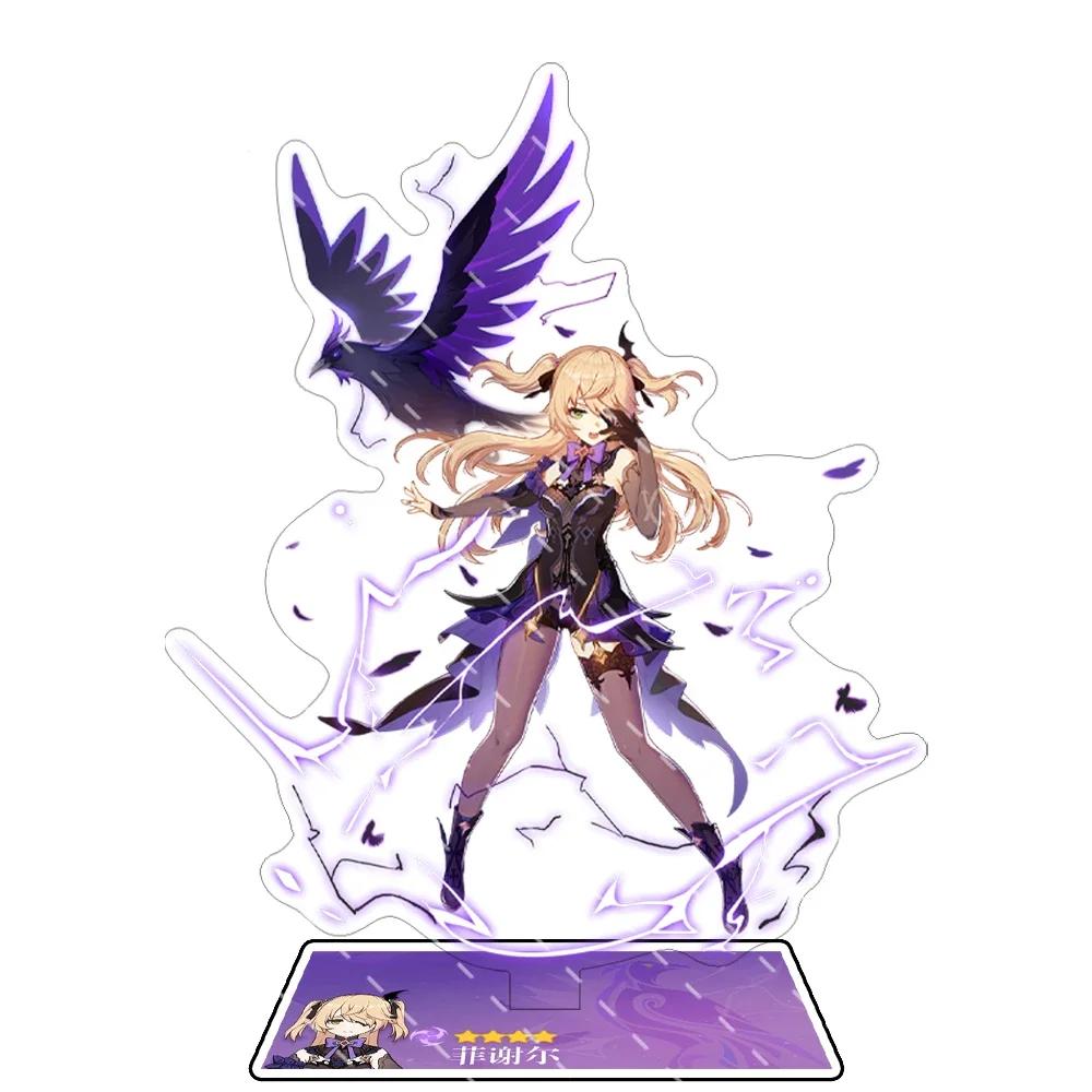 Anime Figure Impact Wanderer Nahida Cyno Yelan Acrylic Stand Model Plate Desk Decor Standing Sign Fans Gift