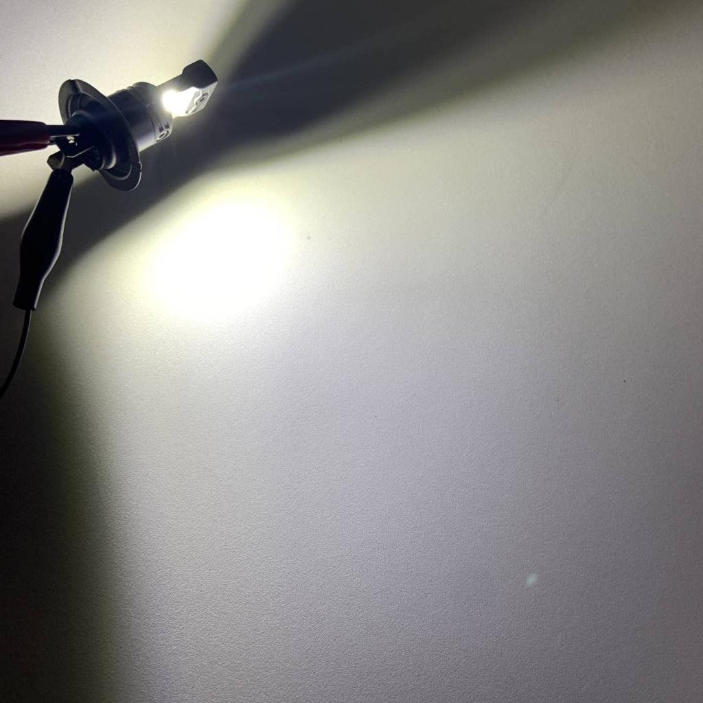 AmeCanJapan CBR1000RR SC57 Kompatibel H7 LED Strålkastare för Motorcyklar, Hi Low, Vit, 2 Lampor, Demon Explosion, CSP-chip Inkluderat