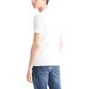 Calvin Klein Crew Neck Solid Color Straight Fit Pullover Short Sleeve T-Shirt Men Tops White J322758-YAF