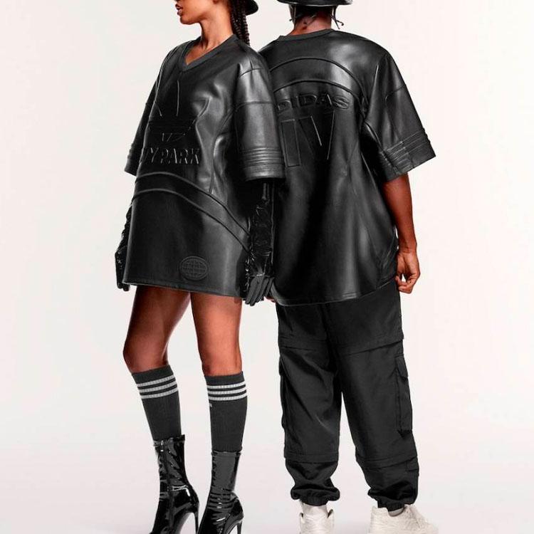 Adidas Originals X Ivy Park Co-Branded FW23 Embossed Leather