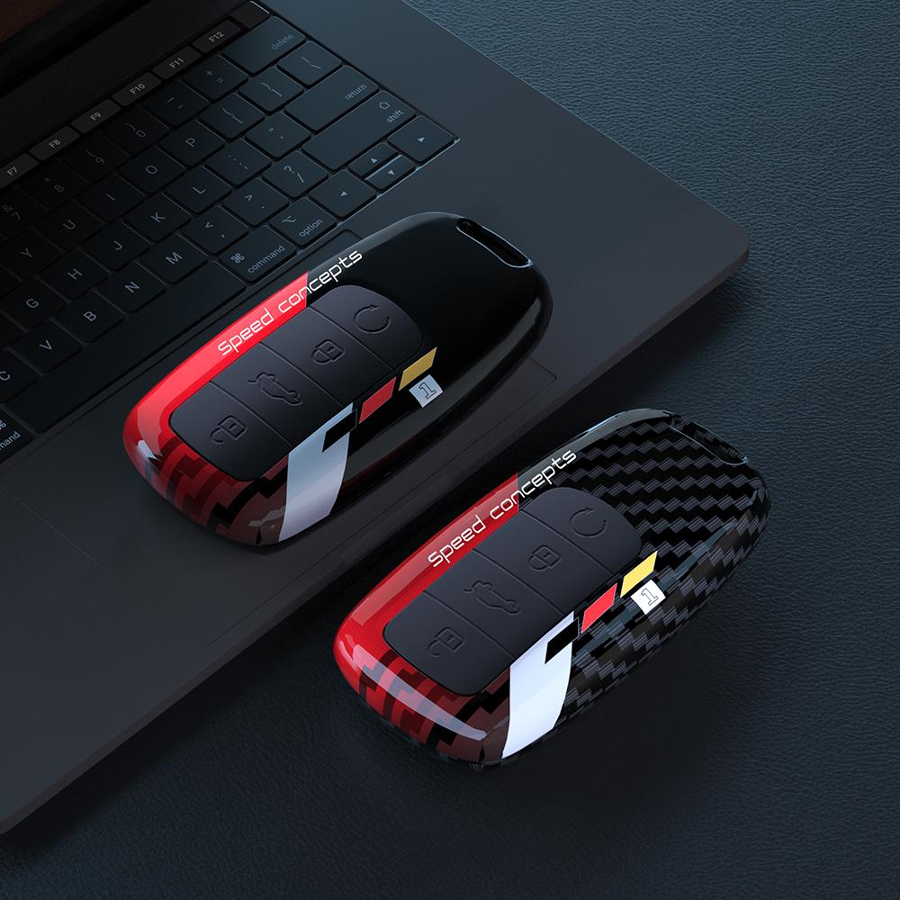 Graffiti Car Remote Key Case Cover For Chery Tiggo 8 Pro Tiggo 8Plus New 5 Plus 7Pro Max Omoda 5 C5 Modod Protector Accessories