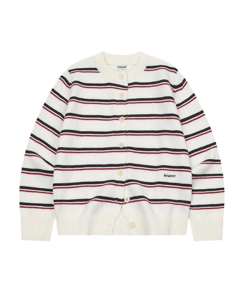 Leneoro Lumen Stripe Cardigan (3 Colors)