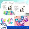 Five-Chamber Laundry Pods with Long-Lasting Floral Scent: Stain Removal, Softening, and Fragrance In One Capsule
