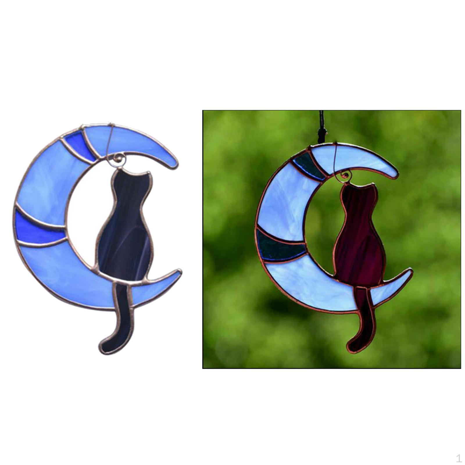 

Acrylic Window Hanging Garden Decor Ornaments Room Gifts синій