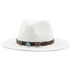 Men and Women Western Cowboy Straw Hat Top Hat Outdoor Seaside Beach Hat Sun Protection Hat