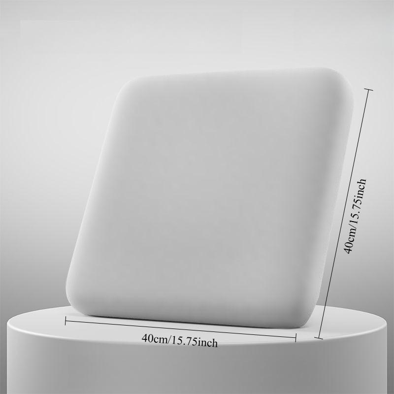 4cm Ultra-Soft Foam Cushion for Office Chair Car Seat Pad Supports Lumbar Eases Pain Extended Sitting серый 1470₽