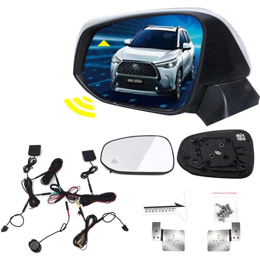 Rearview Mirror Blind Spot & Lane Departure Warning System for Toyota Corolla, RAV4, Levin, Camry