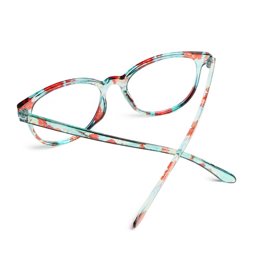 Flowers Elegant Reading Glasses Eye Protection Presbyopic Glasses Anti-Blue Light Eyeglasses