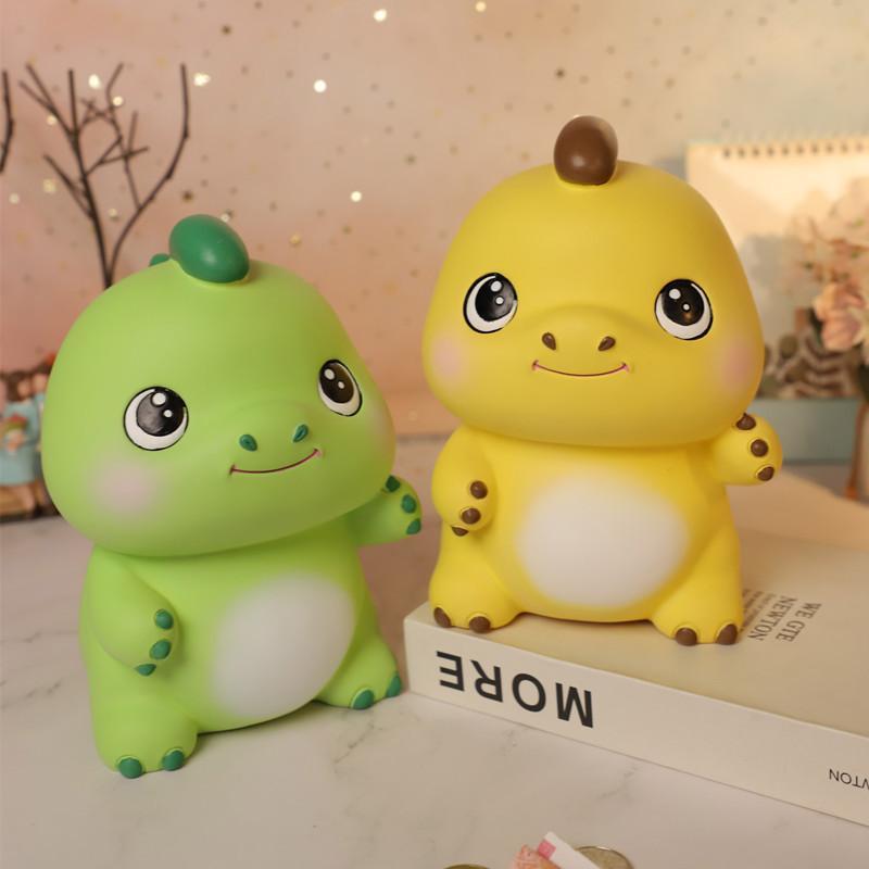 The Year of the Loong Piggy Bank, Plastic Lined, Shatterproof, Reusable, Cartoon Piggy Bank, Tabletop Decoration, Doll Gift