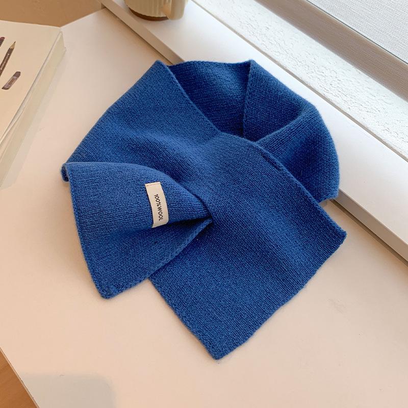 Sciarpa a triangolo in lana merino australiana lavorata a maglia per donna - Versatile, Calda, Sciarpa casual