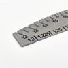 Piano String Measuring Ruler High Precisions Tuning Tool Metal Piano String Gauge Portable Musical Measurement Scale