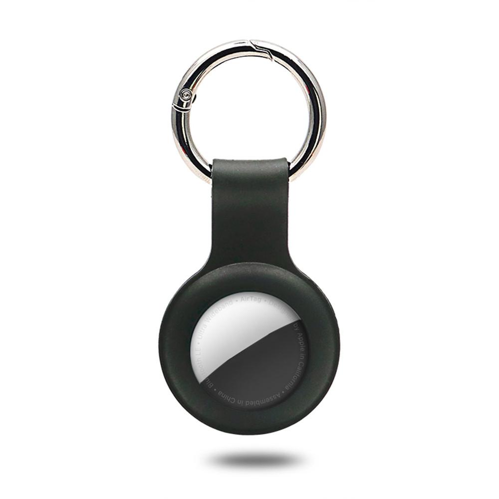 Cover for Apple Airtags Case Liquid Silicone Protective Shell Tracker Accessories Anti-scratch Sleeve Keychain Air Tag Case