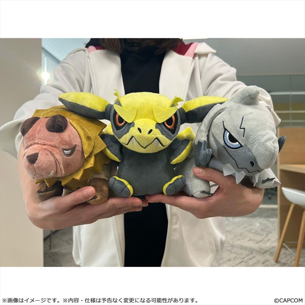 Capcom Monster Hunter Wildsmon Defoo Plush Toy Alschveld Approx. H140 x W220 x D260 mm Polyester