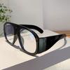 Oversized Round Glasses Women  New in Blue Light Blocking Eyewear Ins Trendy Brand Design Non-prescription Eyeglasses
