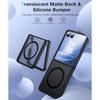 Suitable for Samsung ZFlip 20% Off Foldable Phone Case, Matte Skin-feel Magnetic Protective Cover, Zflip7 Integrated Anti-drop Transparent Case