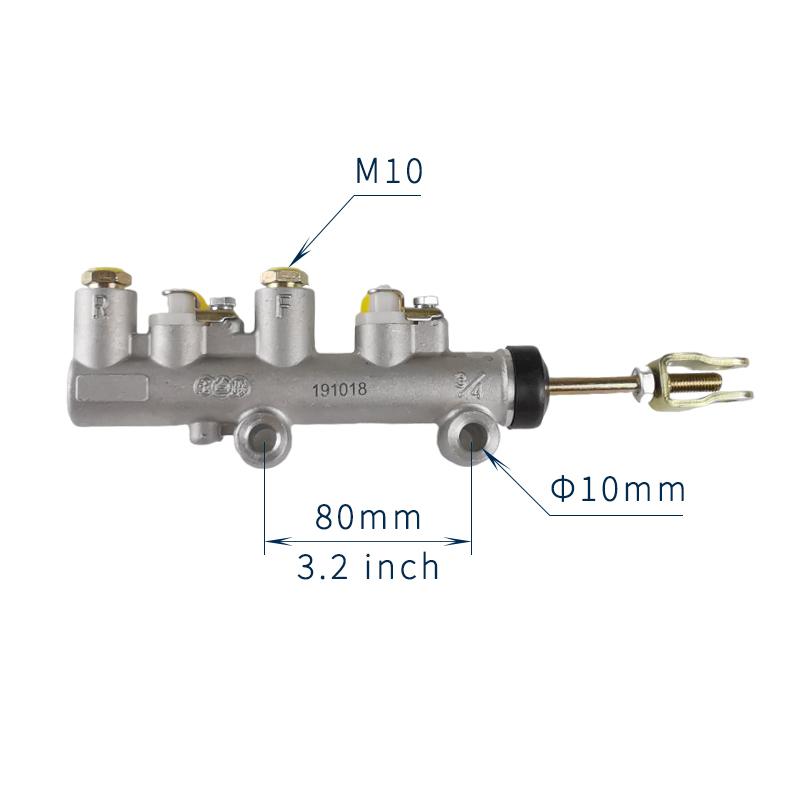 Electric sightseeing car patrol car brake master cylinder suitable for LVTONG Marshell electric golf cart