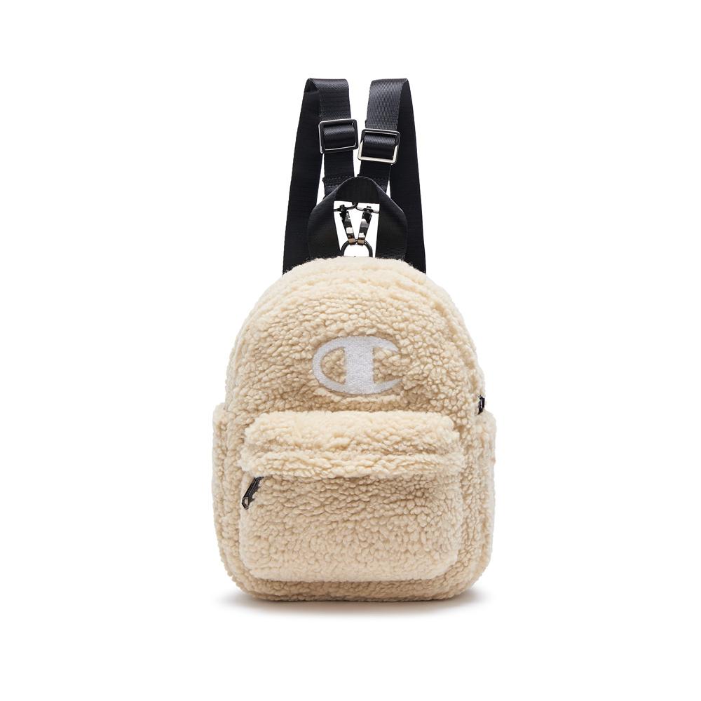 Champion Towel Embroidered Classic Logo Exquisite Compact Cute Versatile Fabric Backpack Unisex Backpack Khaki Dark-Brown U4CACPU52 Dark Brown