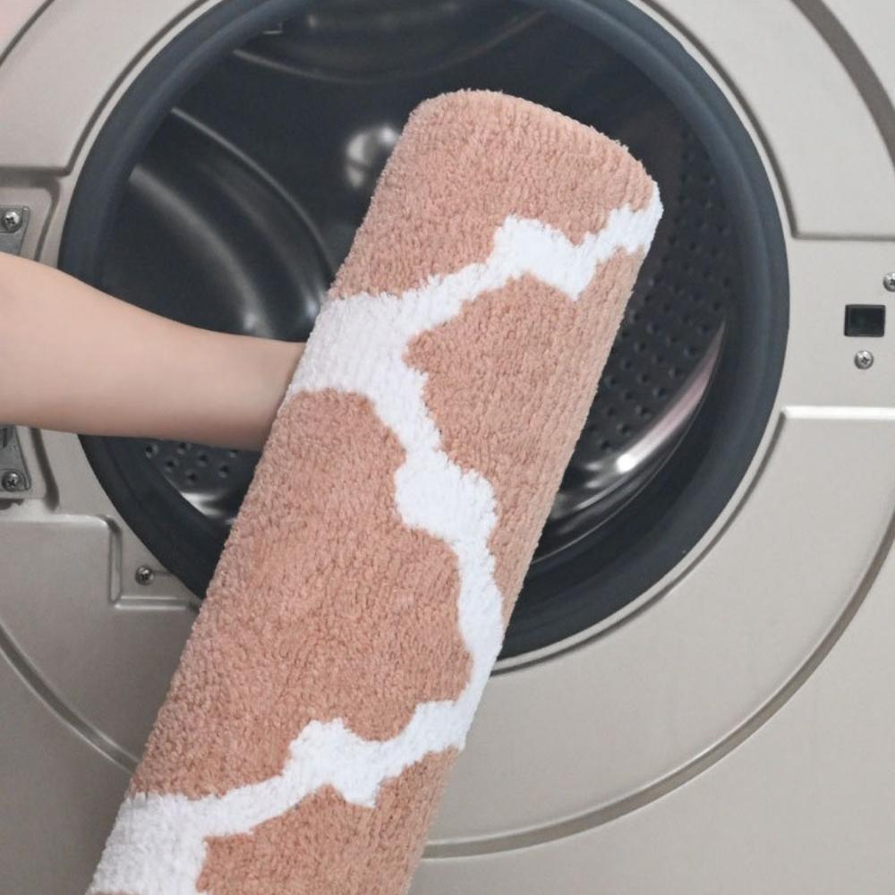 Sponge Bathroom Cashmere Thickening Mat Bath Non-slip Carpets In Wash Basin Bathtub Floor Rug Shower Room Doormat Memory Foam 3D Pad