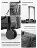 German Alloy Trolley Case, 20-inch Carry-on with Laptop Compartment – Multifunctional Travel Luggage