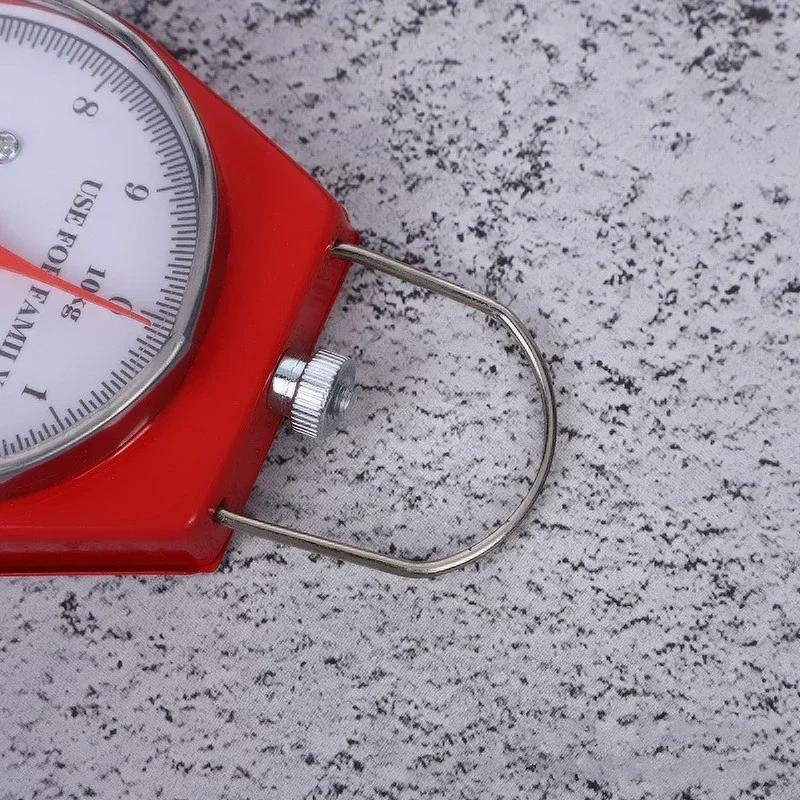 High Quality 5/10kg Mechanical Vintage Portable Spring Balance Hook Scale For Hanging Option Pocket Luggage Scale