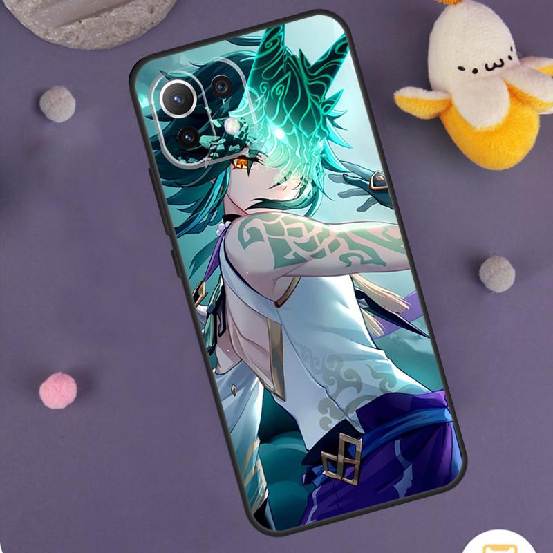 Genshin Impact Xiao Case For Xiaomi 15T Pro 13T 14T 14 15 Ultra 17 Pro Max POCO F8 Pro F5 F6 F7 X5 X6 X7 Cover