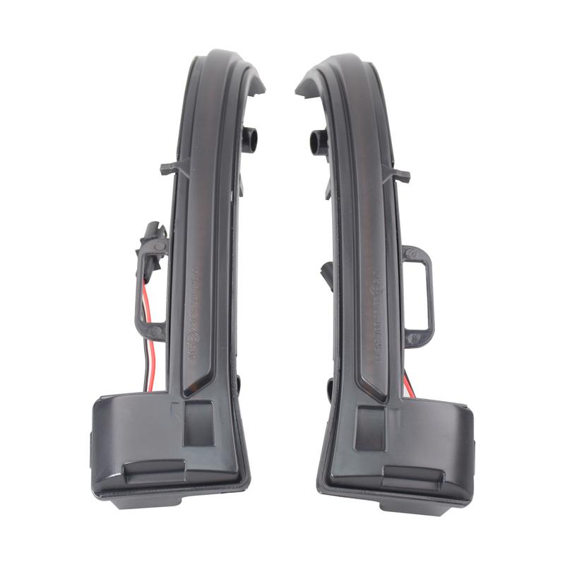 For Peugeot 308 Light 2013- No Error 2PCS LED Dynamic Side Mirror Blinker Lights Sequential Flowing Turn Signal Lamps