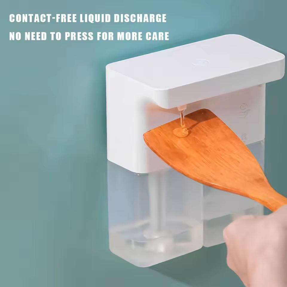 300ML*2 Big Capacity Double-Head Intelligent Hand Washing Machine Wall-Mounted Touchless Electric Automatic Sense Soap Dispenser