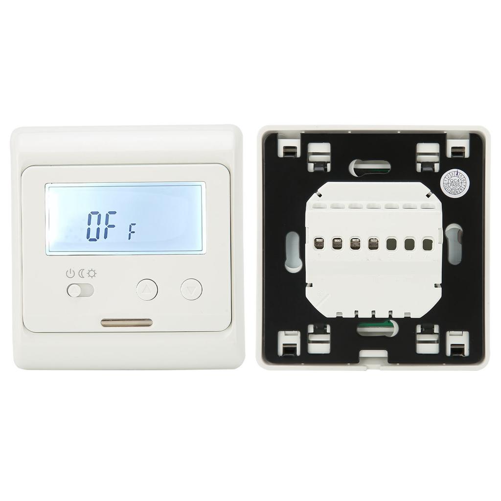 Digitalthermostat Wasserfußbodenheizung Temperaturregler Panel für Heimgebrauch AC180V‑230V