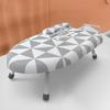 2Pcs/Set Desktop Ironing Board with Removable Washable Cover Heat-Resistant Cotton Padded Foldable Portable Anti-slip