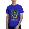 SHIRYU NO DRAGON Mens T Shirt Saint Seiya Hipster Tee Shirt Short Sleeve Crew Neck Cotton Summer Clothing TShirt