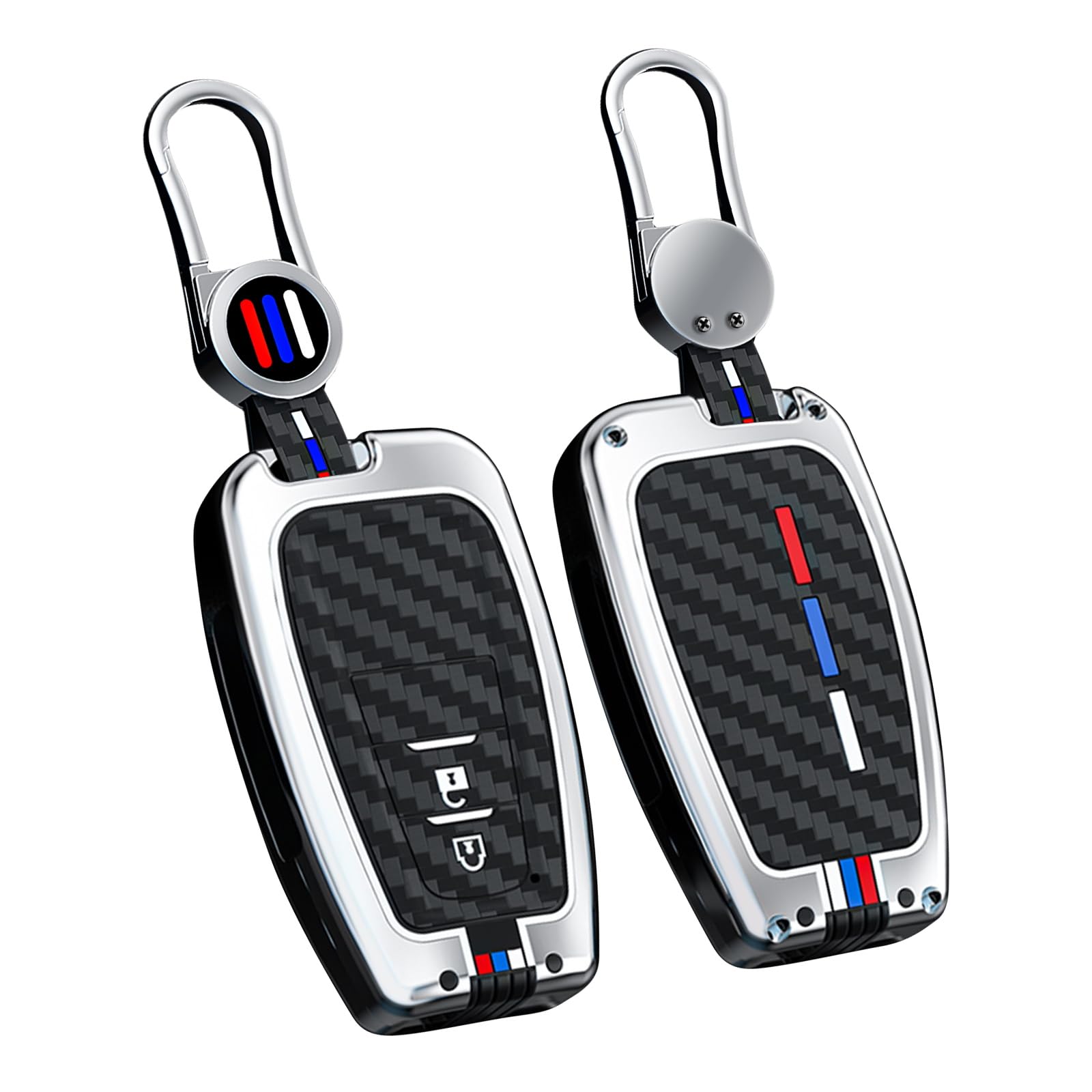 

[KUNIO] Toyota Dedicated Key Case, Fluorescent Zinc Alloy, For Toyota, RAV4, New Prius 50,