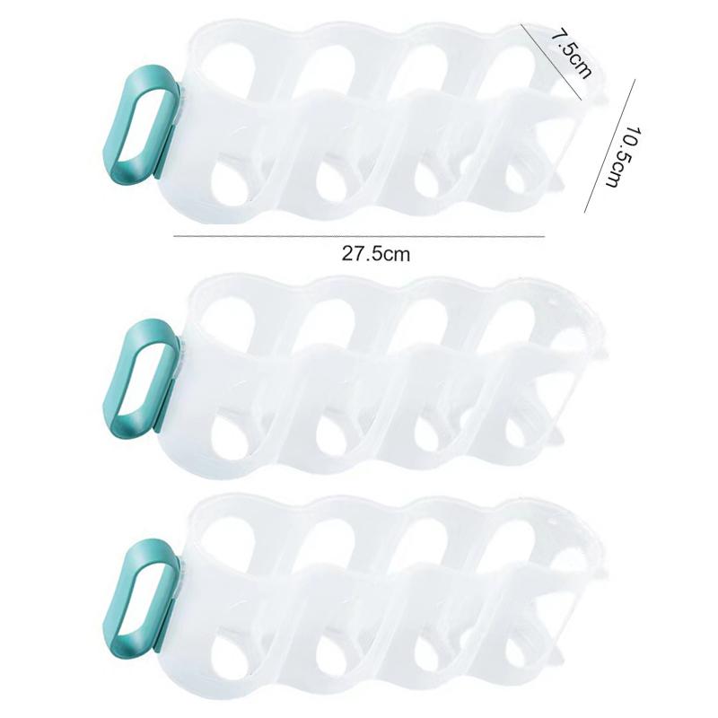 1 Pezzo Scatola Porta Lattine Birra Soda Bevande Porta Bottiglie Bevande Frigorifero Cucina Frigorifero Organizzatore Rack Scaffale per Conservazione