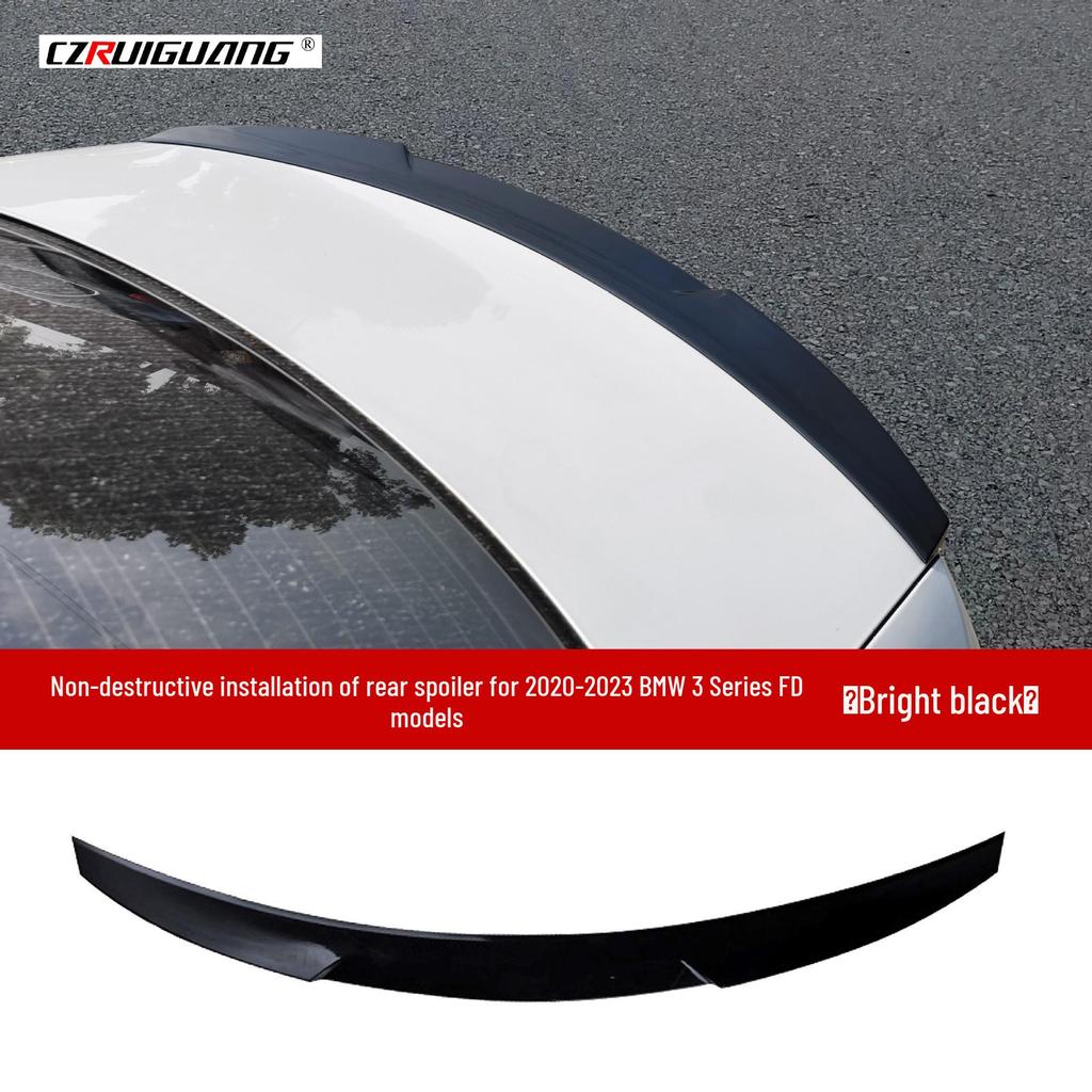 23 BMW 3 Series G20 No-Drill Front Splitter & Tail Wing Spoiler Kit