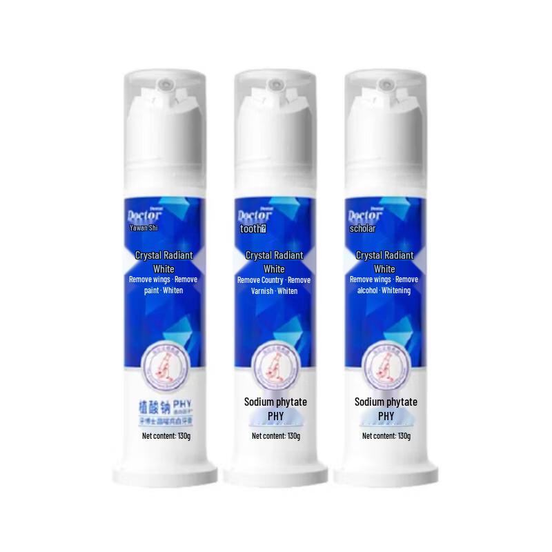 Dr. Dental Crystal Brightening Whitening Pump Toothpaste