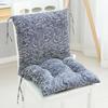 High Back Chair Cushion Geometric Print Rocking Chair Cushion Seat And Back Cushion with Straps for Outdoor Patio Chair