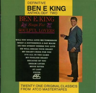 CD BEN E. KING - Sings For Soulful Lovers RSACD838 Sequel Records 1996 UK Blues Gebraucht