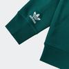Adidas Originals Clover X Chang Csun X Su Yi Ming Triple Collaboration Series Comic Skateboard Print Sport Pullover Hoodie Men Tops Green IK4314