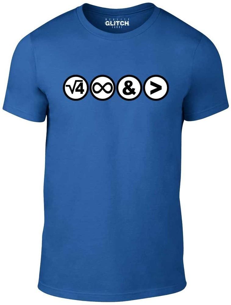 

2 Infinity and Beyond Men s T-Shirt Funny t shirt retro animation joke toy cool 2XL