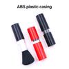 2Pcs Cleaning Brush Lipstick-Style Rotating Retractable Brush Computer Keyboard Camera Lens Cleaning Brush Precision Cleaning Tool