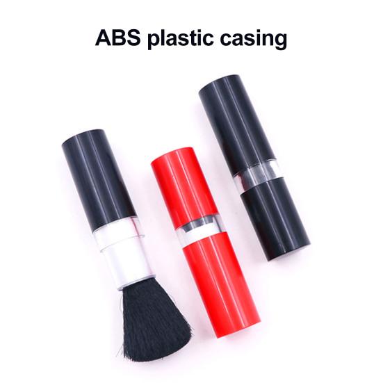2Pcs Cleaning Brush Lipstick-Style Rotating Retractable Brush Computer Keyboard Camera Lens Cleaning Brush Precision Cleaning Tool