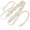 Small Shell Waist Chain Hollow Tassel Cotton Waistband New Dress Accessories  Women