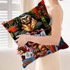 Anime Baki The Grappler Pillow Covers Cartoon Sofa Decorative Home Doublesided Printing Short Plush Cute Cushion Cover