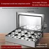 Sajiao Kitchen 304 Stainless Steel Spice Organizer