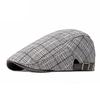 Newsboy Caps for Men Plaid Beret Men's British Vintage Painter's Hat Casual Gatsby Ivy Hatforward Hat Hombre Boina Four Seasons
